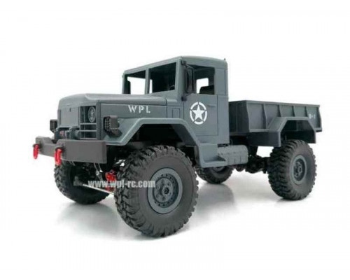 Радиоуправляемая машина WPL военный грузовик (серый) 4WD 2.4G 1/16 KIT