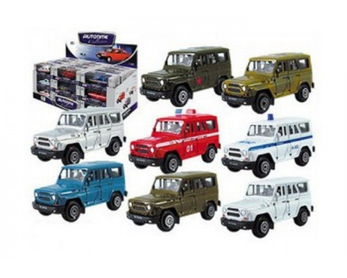 Машина Autotime UAZ HUNTER в ассортименте 1:60