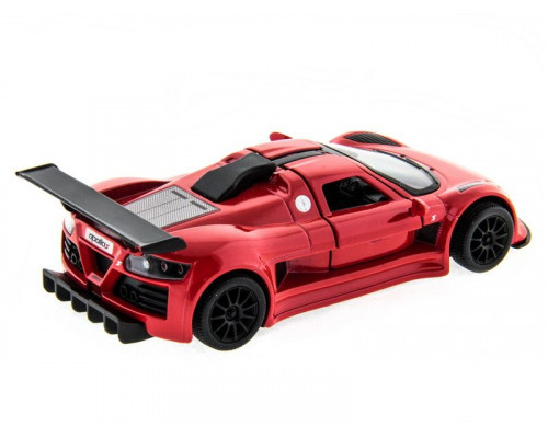 Машина Kinsmart Gumpert Apollo Sport 2010 инерция (1/12шт.) 1:36  б/к