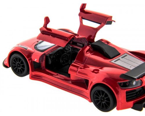 Машина Kinsmart Gumpert Apollo Sport 2010 инерция (1/12шт.) 1:36  б/к