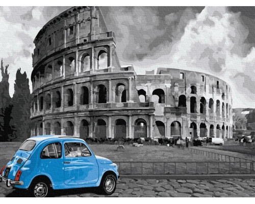 Картина по номерам 40х50 РИМ. КОЛИЗЕЙ (21цвет)