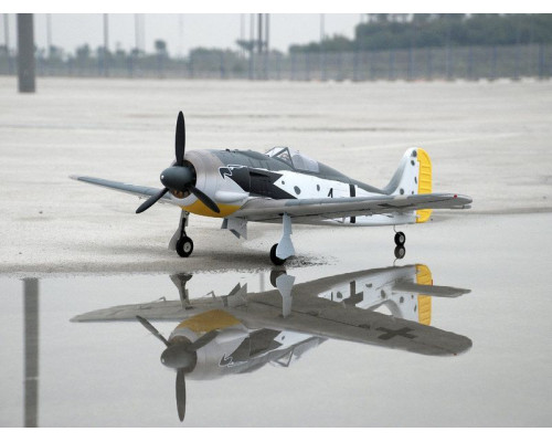 Радиоуправляемый самолет Top RC FW190 1200мм (закрылки, шасси) 2.4G 6-ch LiPo RTF