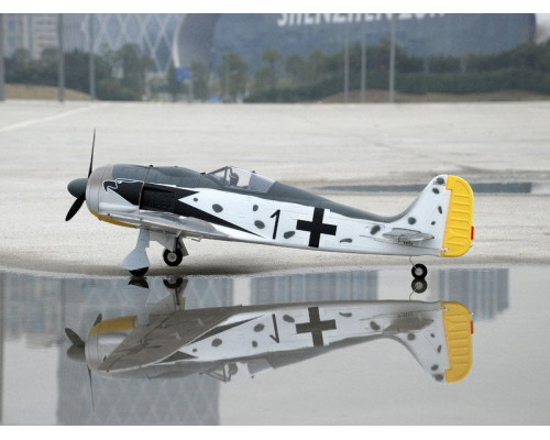 Радиоуправляемый самолет Top RC FW190 1200мм (закрылки, шасси) 2.4G 6-ch LiPo RTF
