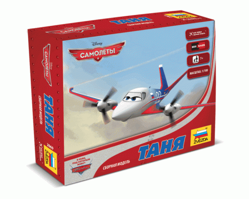 Сборная модель Самолёты Таня, 1/100