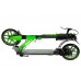 Самокат двухколесный Storm (серо-зеленый)