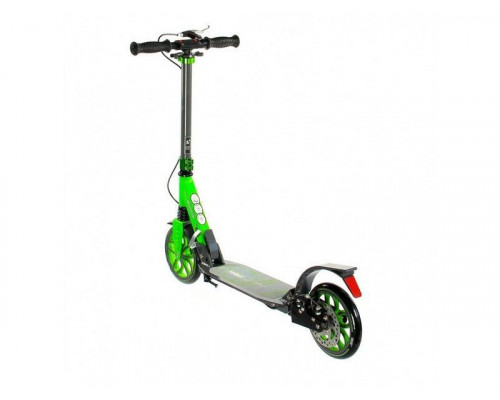 Самокат двухколесный Storm (серо-зеленый)