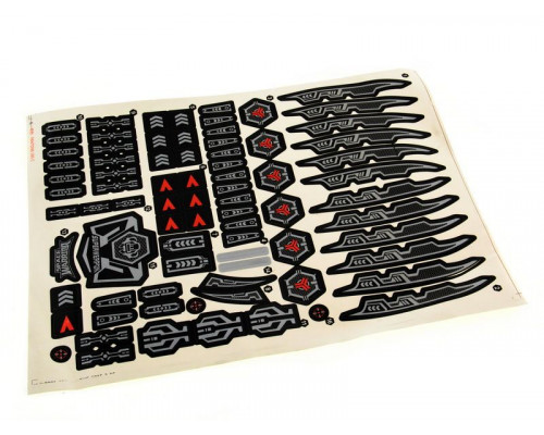 Р/У боевой робот-паук Space Warrior, лазер, диски, синий, Ni-Mh и З/У, 2.4G