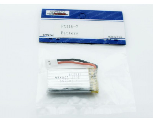 Аккумулятор Li-Po 350mAh, 3,7V для квадрокоптера Feilun FX119