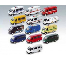 Машина Autotime "ГАЗЕЛЬ" в ассортименте 1:60