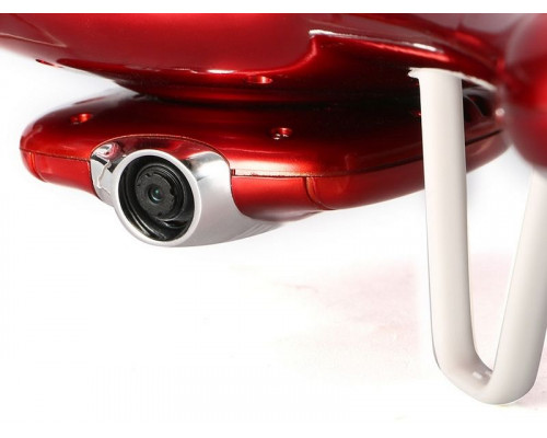 Р/У квадрокоптер Syma X5UW с FPV трансляцией Wi-Fi (HD), барометр 2.4G RTF красный