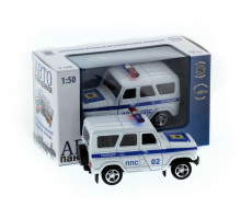 Машина "АВТОПАНОРАМА" инерц. УАЗ (ППС) 1/50, в/к 12*7*5,5 см