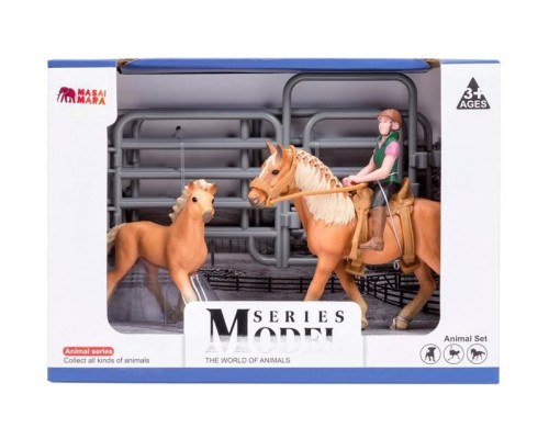 Игрушки фигурки MASAI MARA ММ205-018 в наборе серии На ферме 6 пр.