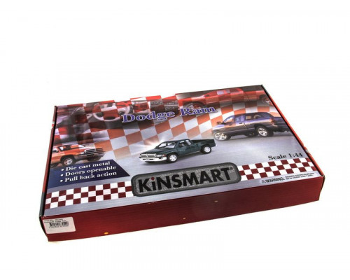 Машина Kinsmart Dodge Ram инерция (1/12шт.) 1:44 б/к
