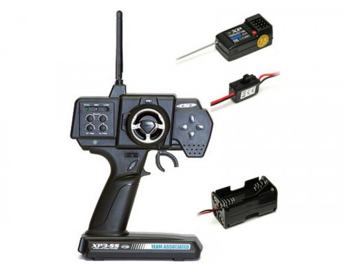 Трехканальный передатчик Remo Hobby 2.4G для монстров, трагги и шорт-корсов