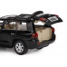 Машина АВТОПАНОРАМА Lexus LX570, черный, 1/32, свет, звук, инерция, в/к 17,5*13,5*9 см