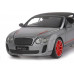 Машина АВТОПАНОРАМА Bentley Continental Supersports ISR, серый мет, 1/24, в/к 24,5*12,5*10,5 см