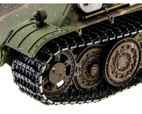Р/У танк Taigen 1/16 Panther type F (Германия) HC версия, башня на 360, подшипники в ред., 2.4G RTR
