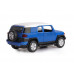 Машина АВТОПАНОРАМА Toyota FJ Cruiser, синий, 1/32, свет, звук, инерция, в/к 17,5*13,5*9 см