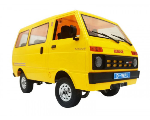 Радиоуправляемый автомобиль WPL минивен (желтый) 2.4G 1/10 RTR