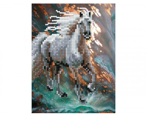 Алмазная мозаика 15х20 СТРЕМИТЕЛЬНЫЙ (10 цветов)