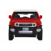 Машина АВТОПАНОРАМА Toyota FJ Cruiser, красный, 1/43, инерция, в/к 17,5*12,5*6,5 см