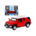 Машина АВТОПАНОРАМА Toyota FJ Cruiser, красный, 1/43, инерция, в/к 17,5*12,5*6,5 см