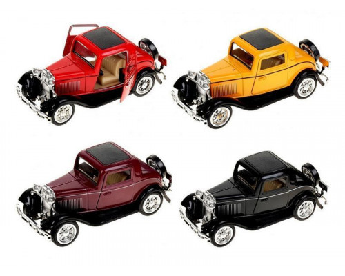 Машина Ideal 1:30-39 Ретромобиль Old Times красный
