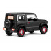 Машина АВТОПАНОРАМА Suzuki Jimny, 1/18, черный, свет, звук, в/к 24,5х12,5х10,5 см