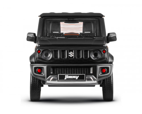 Машина АВТОПАНОРАМА Suzuki Jimny, 1/18, черный, свет, звук, в/к 24,5х12,5х10,5 см