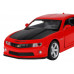 Машина АВТОПАНОРАМА Chevrolet Camaro SS, красный, 1/32, свет, звук, инерция, в/к 17,5*13,5*9 см