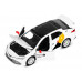 Машина АВТОПАНОРАМА Яндекс Go Toyota Camry, 1/34, белый, инерция, свет, Алиса, в/к 17,5*13,5*9 см