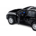 Машина АВТОПАНОРАМА Land Cruiser Prado, 1/24, черный, свет, звук, в/к 24,5х12,5х10,5 см