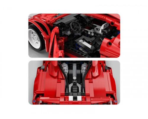 Конструктор CaDA спортивный автомобиль Red Devils (1126 деталей)