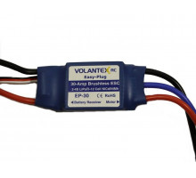 Регулятор скорости бесколлекторный 30A-XT60 для самолета Volantex RC Ranger 1600