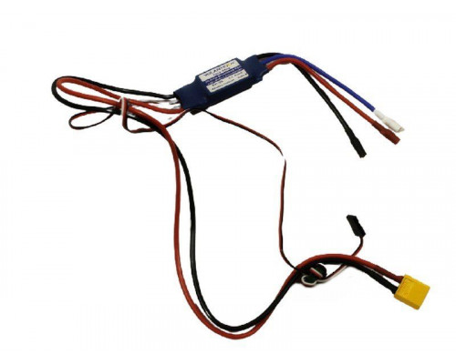 Регулятор скорости бесколлекторный 30A-XT60 для самолета Volantex RC Ranger 1600
