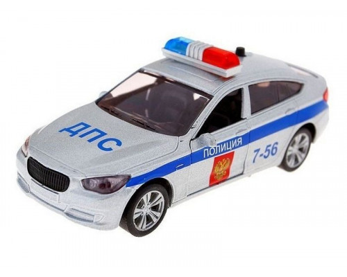 Машина Autotime Bavaria Grand Turismo полиция, звук, свет 1:36