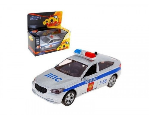 Машина Autotime Bavaria Grand Turismo полиция, звук, свет 1:36