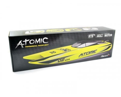 Радиоуправляемый катамаран Volantex RC ATOMIC 700 красный Brushless 2.4G LiPo RTR