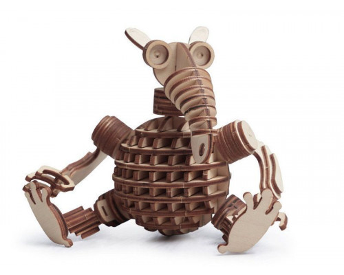 Деревянный конструктор Lemmo Леммитс «Гриша», 104 детали