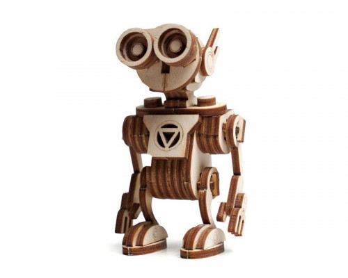 Деревянный конструктор Lemmo Робот Санни, 60 деталей