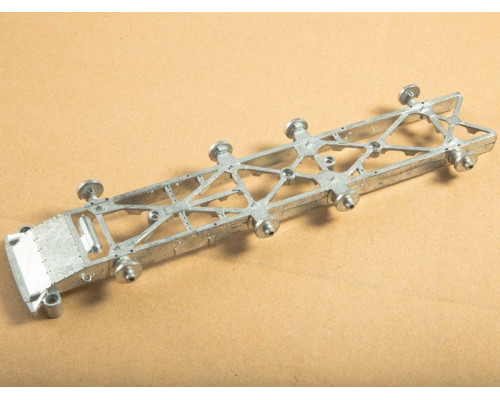 Сборная модель AVD ЛУНА-М 9П113 с ракетой 9М21 на шасси ЗИЛ-135ЛМ, 1/43