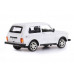 Машина АВТОПАНОРАМА ВАЗ 21214, 1/22, белый, инерция, в/к 24,5*12,5*10,5 см