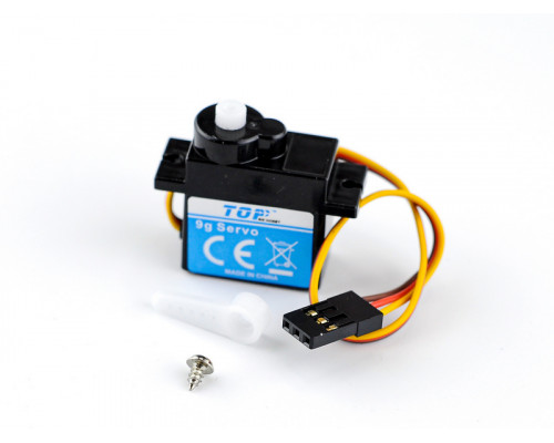 Сервомашинка 9g для самолета Top RC Jet Star Pro (руль), провод 80мм