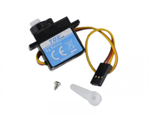 Сервомашинка 9g для самолета Top RC Jet Star Pro (руль), провод 80мм