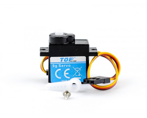 Сервомашинка 9g для самолета Top RC Jet Star Pro (руль), провод 80мм