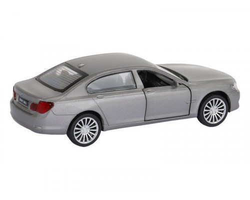 Машина АВТОПАНОРАМА BMW 760 LI, серый, 1/46, инерция, в/к 17,5*12,5*6,5 см