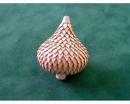 Лемех для облицовки маковок церквей, 390+308 шт, 1/72