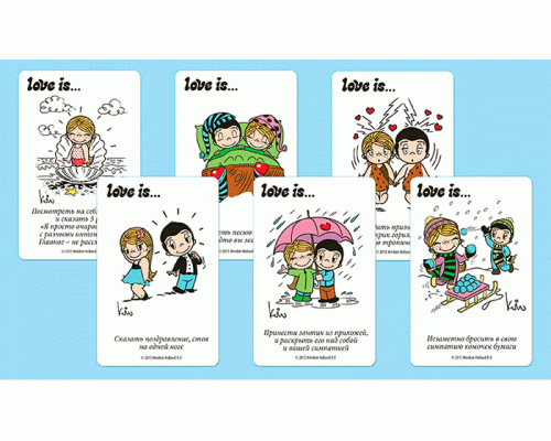 Настольная игра ZVEZDA Love is … Фанты, семейная