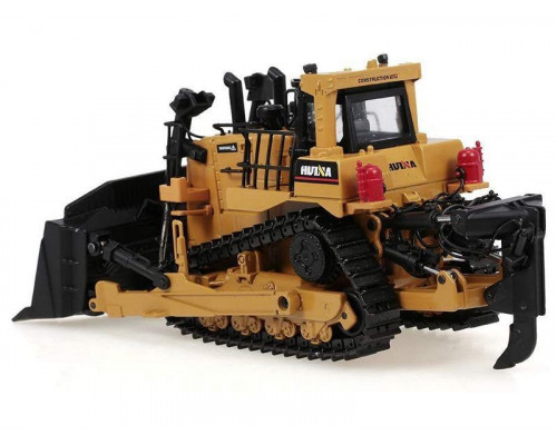 Металлический бульдозер HUI NA TOYS 1/50