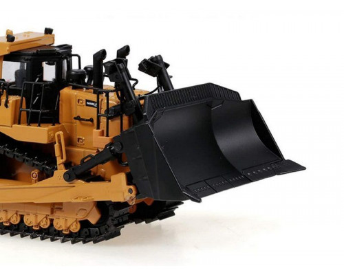 Металлический бульдозер HUI NA TOYS 1/50